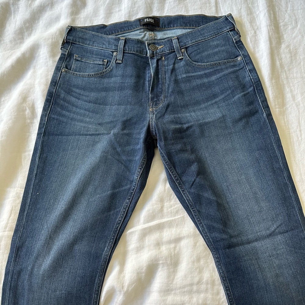 Mens Paige Federal jeans, 32x32, perfect condition, slim straight